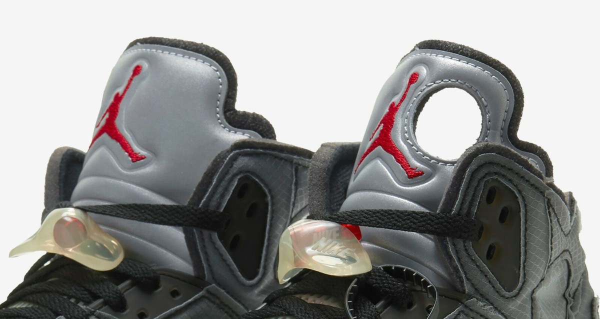 Air Jordan x Off-White 5 V Retro Chicago Black Metallic Virgil