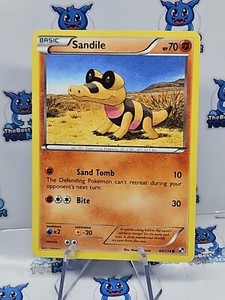 Sandile - 63/114 - Pokemon Black and White LP