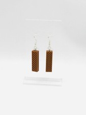 Nutty Buddy Little Debbie Earrings Fun Snack Themed Jewelry Lightweight Unique