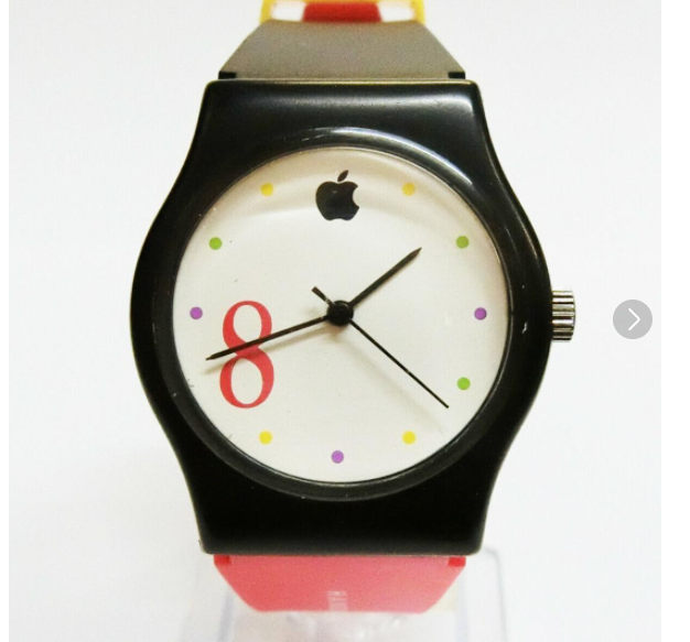 Apple Computer Rainbow Logo Macos 8 Collection Watch Not For Sale 