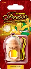 2x Original Areon Fresco Air Freshener Scent Container Vanilla