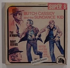 BUTCH CASSIDY AND THE SUNDANCE KID   SUPER 8MM B W ORIGINAL BOX