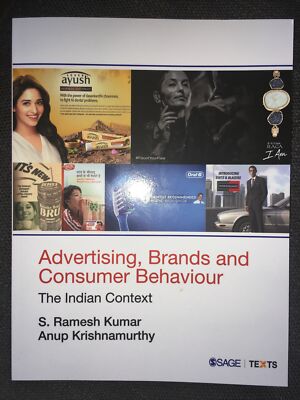 Advertising, Brands and Consumer Behaviour: The Indian Context by S. Ramesh Kuma