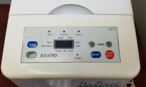 sanyo bread factory plus instruction manual