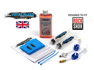 TBS Bleed Kit für RockShox Reverb 1X Sattelstütze + 100ml 2,5wt Rock Shox Fluid