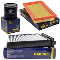 Inspektionspaket Filterset SCT FüR Nissan Micra III Note NV200 Kasten 1.6 110 PS