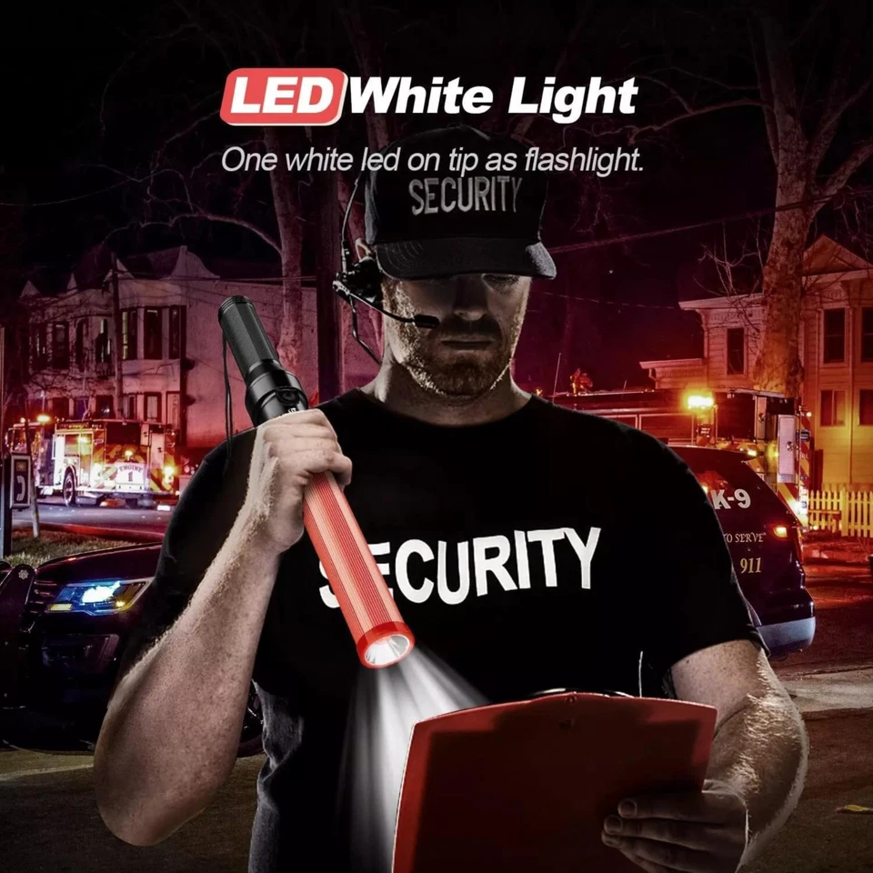 Traffic Control LED Light Wand Safety Security Lightup Baton - Image 4 of 4