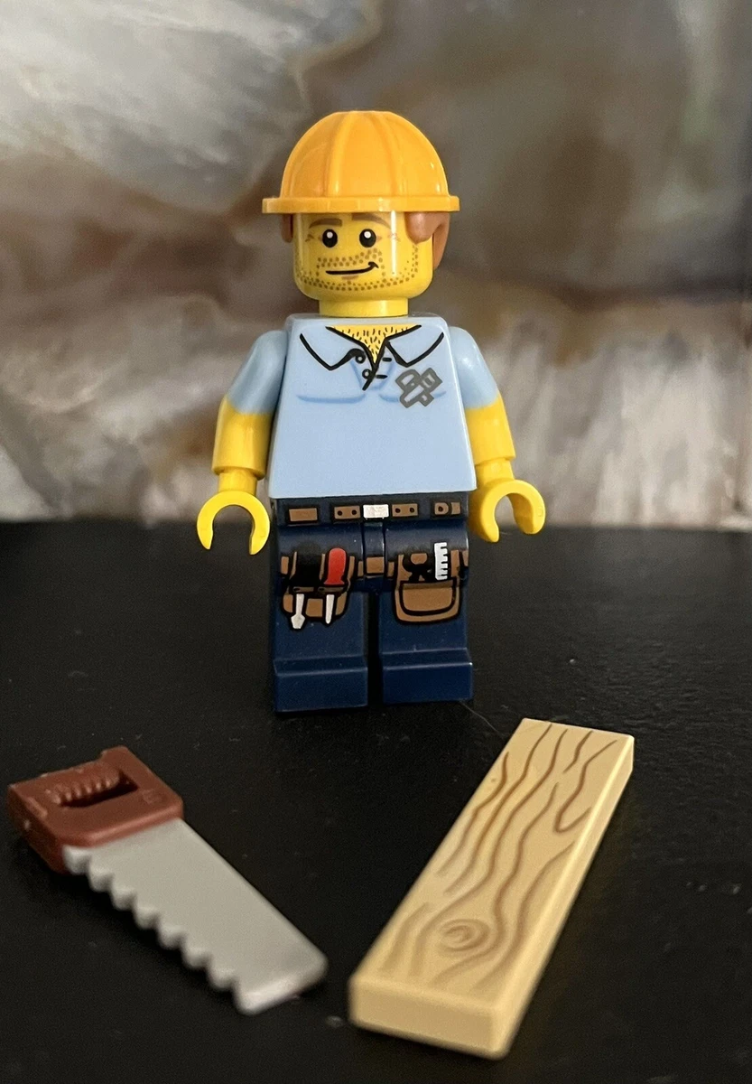 LEGO Carpenter Collectible Minifigure Series 13 71008 W Saw Wood