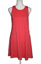  Market & Spruce Womens Size Small Sweater Dress Sleeveless Tank Coral Melon
