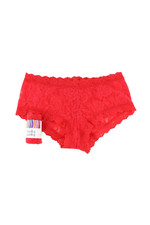 Hanky Panky Red Lace Boyshort  No VPL  Knickers UK XS
