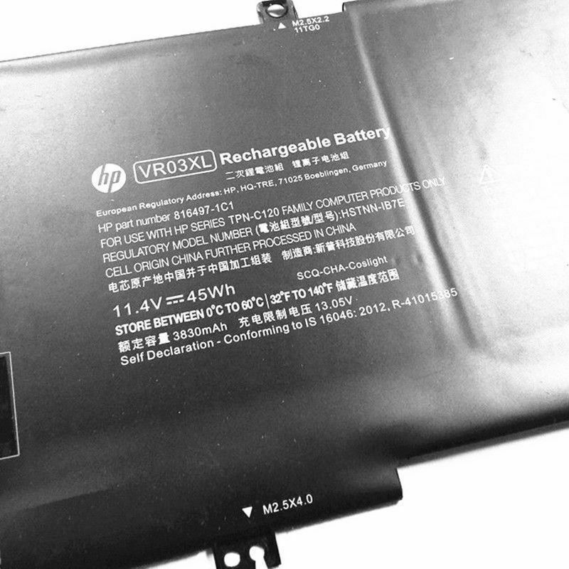 Batterie HP VR03XL Pour HP 13-D1 Series - 11.4V 45Wh - Occasion