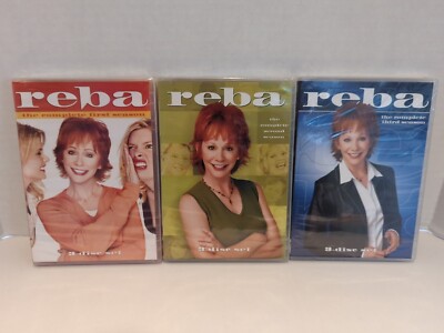 Reba TV Series Complete Seasons 1-3 (1, 2, 3)  DVD Set Sealed Lot NEW