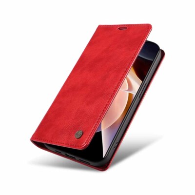 For Xiaomi Redmi Note 13 Pro 12 11 10 9s Magnetic Flip Wallet Leather Case Cover