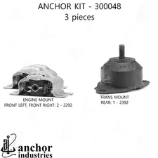 Engine Mount Kit for P30, P3500, R3500, G10, G20, G1500, G2500, G30+More 300048