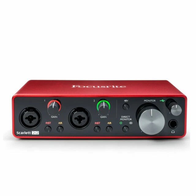 【特価】Scarlett 2i2(gen3) ・美品/ほぼ未使用 Focusrite Scarlett 2i2 3rd Gen. 2-Channel USB Audio Interface