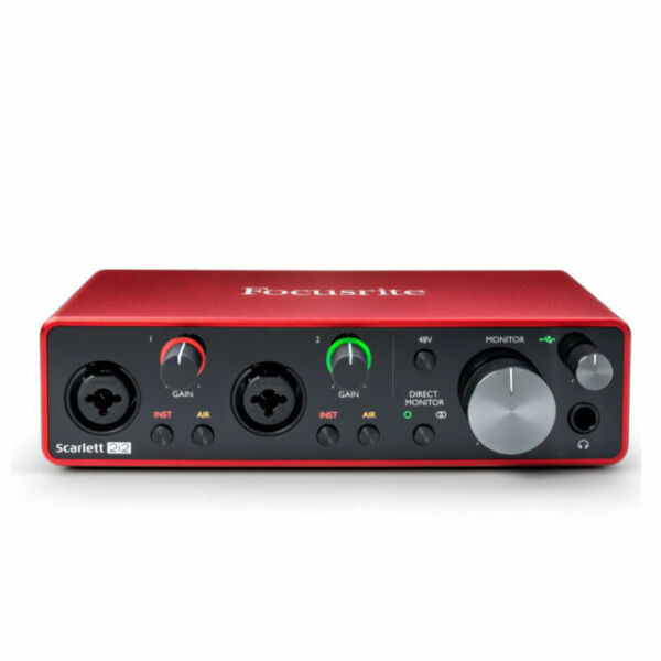 Focusrite Scarlett 2i2 3rd Gen. 2-Channel USB Audio Interface