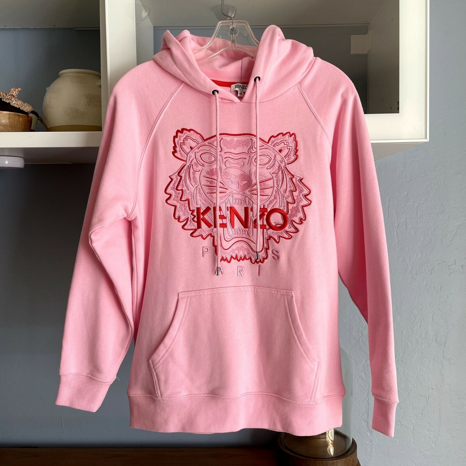 KENZO Pink Tiger Embroidered Sweatshirt 