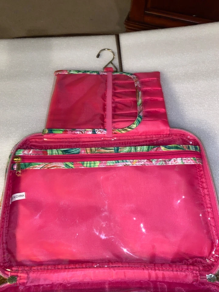 BOLSA DE VIAJE BEBE COLORIDA TROPICAL CREMALLERA ALREDEDOR COLGANTE CON BOLSA DE ALMACENAMIENTO EXTRA Foto 4 de 4