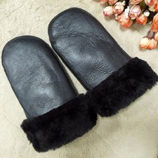 Real Sheepskin Lady Winter Women Mitten Gloves Women Winter Warm Mittens Choice