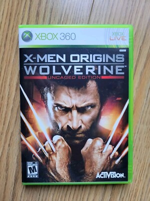 X-Men Origins: Wolverine -- Uncaged Edition Microsoft Xbox 360 Complete CIB