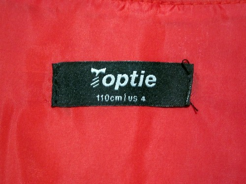 Toptie Boy's / Kid's / Toddler's Red Tuxedo Vest sz 4T - Picture 2 of 4
