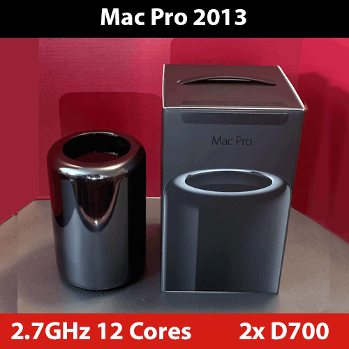 2013 Mac Pro | 2.7GHz 12-Cores | Dual D700 | 128GB RAM | 4TB PCIe NVMe - Picture 1 of 1