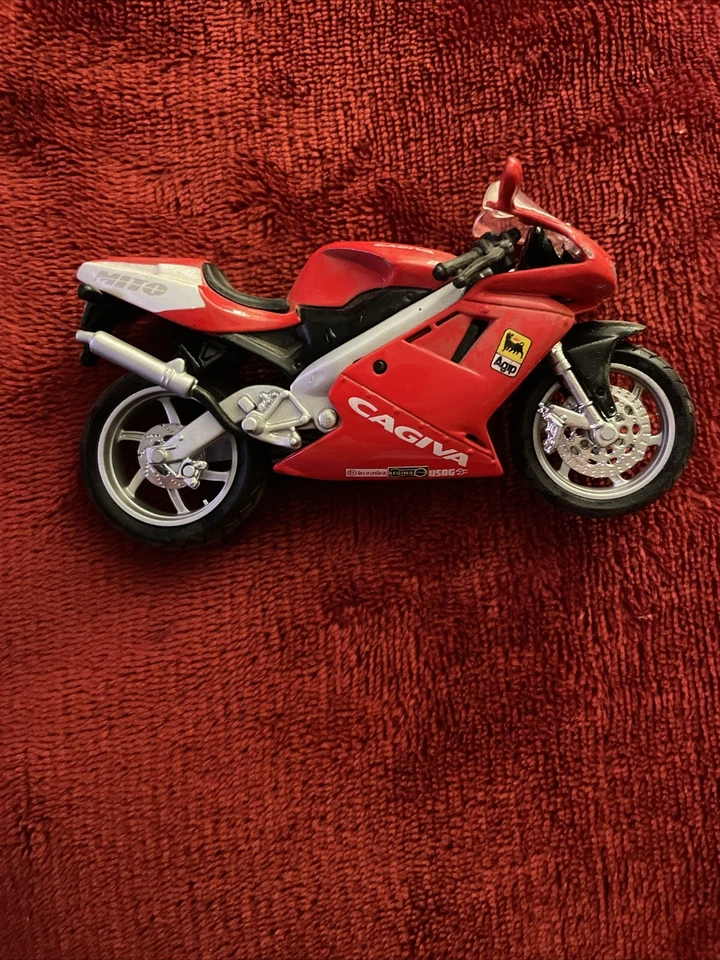 MAISTO 1:18 DIECAST RARE CAGIVA MITO MOTORCYCLE - Image 2 of 4