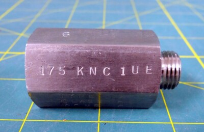 #ad Chemquip Fluid Pressure Dampener Adapter P N 175KNC1UE NSN 6685 01 580 0311 $30.00
