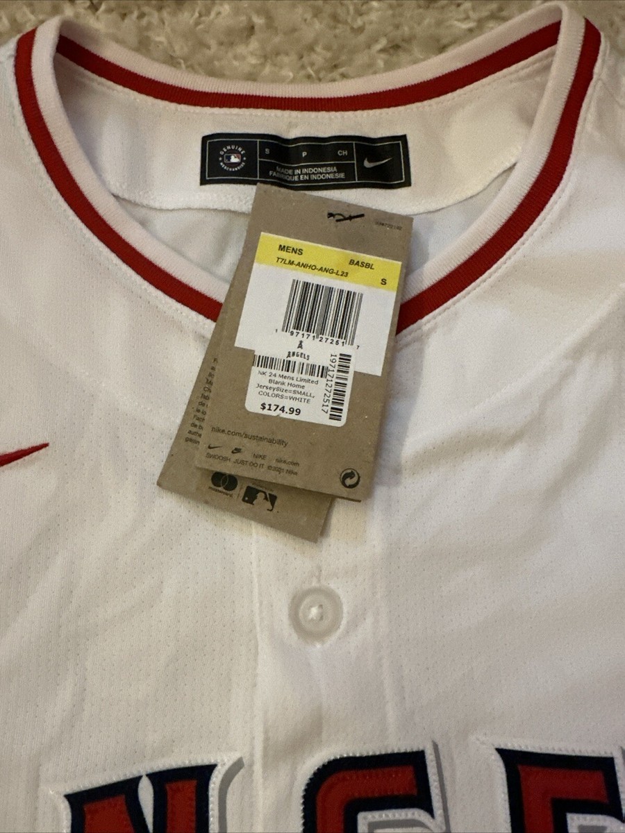 Los Angeles Angels Nike Home Jersey Brand New Size Small Men's