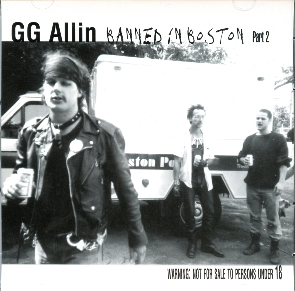 洋楽 GG ALLIN and THE JABBERS BANNED GG ALLIN - Banned In Boston Part 2 - CD - **BRAND NEW/STILL