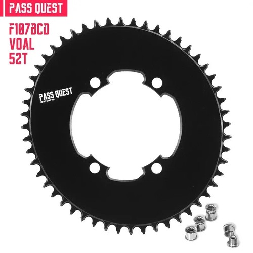F107BCD Road Bike Chainring Round Oval 42-58 Teeth Support Chainwheel - Picture 39 of 42