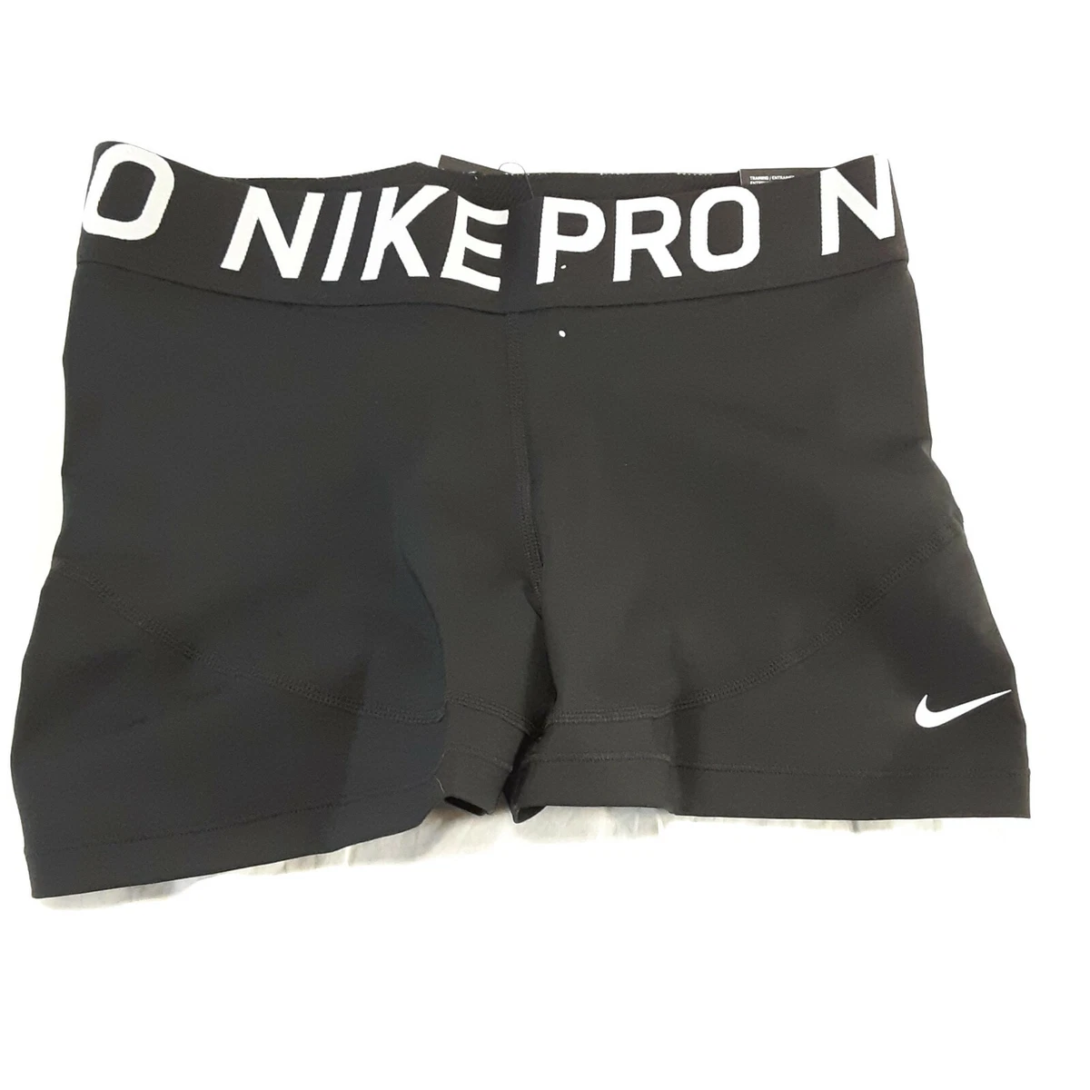 NIKE PRO Size L Women's 3.0 COMPRESSION Shorts AO9977-010 NWT