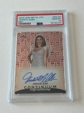 2024 Leaf CONTINUUM Pop Century JESSICA ALBA Signed AUTO Autographed PSA 10 Card