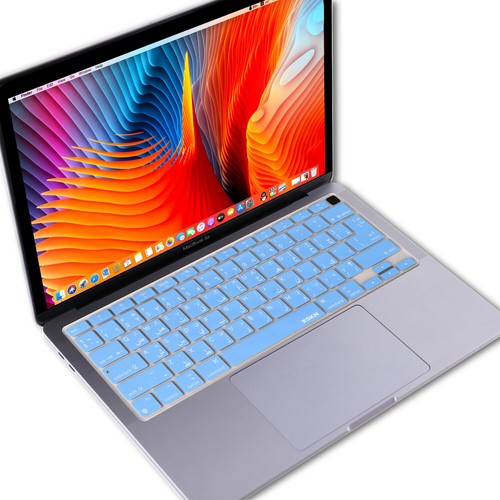 XSKN Arabic Keyboard Cover for 2020 Macbook Air 13.3 with Touch ID A2179 A2337 - Picture 18 of 20