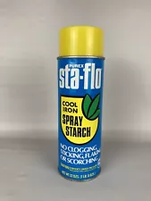 RARE Purex Sta-Flo Cool Iron Spray Starch 22oz Movie Prop Collectible VTG
