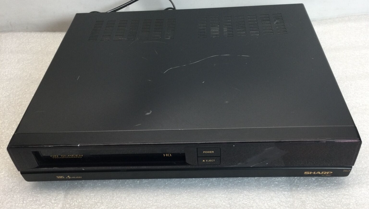 Sharp VC-A607U VHS 4 HEAD Video Cassette Recorder | eBay