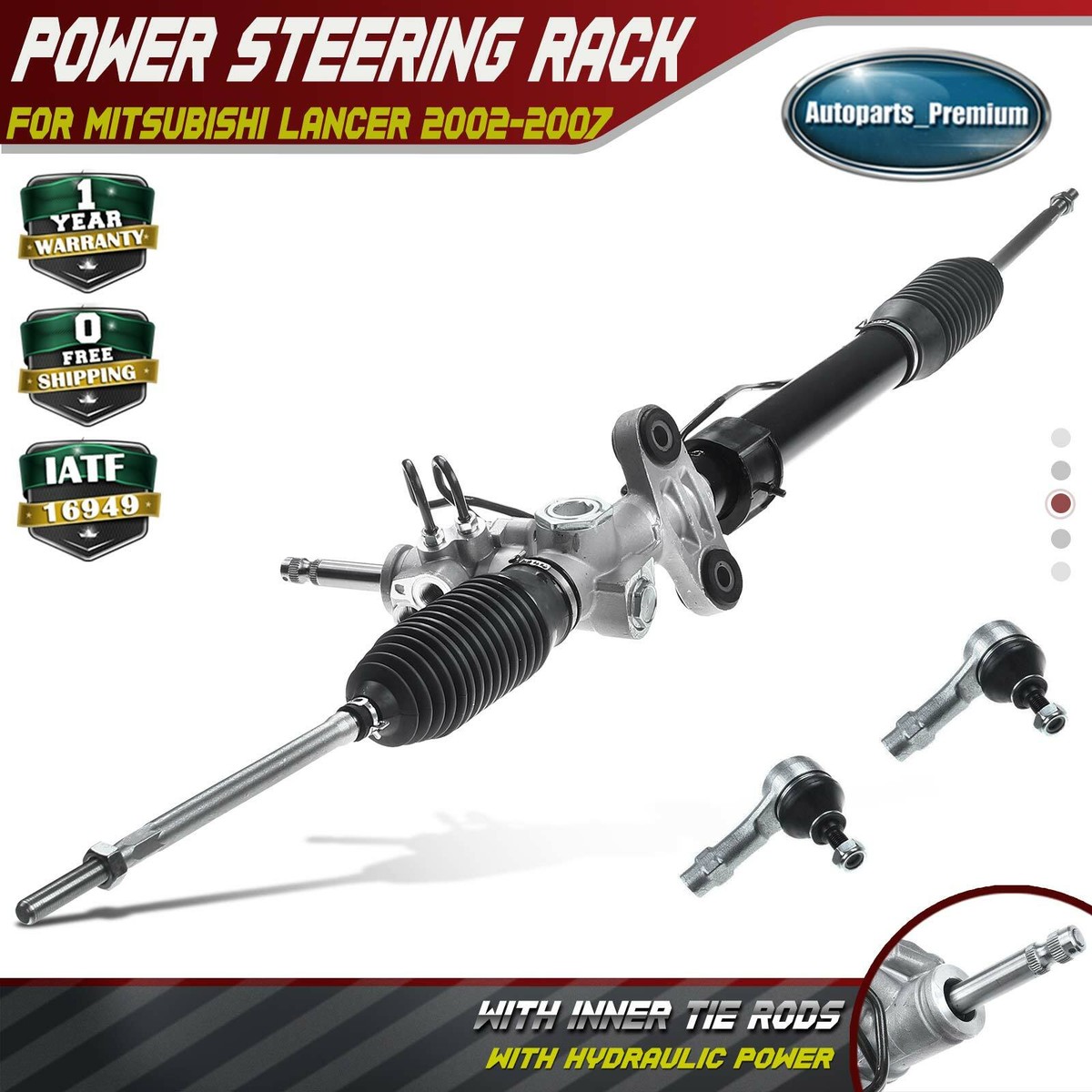 Power Steering Rack & pinion Assembly for Mitsubishi Lancer