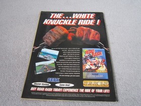 Mean machines Sega magazine,# 19,May 1994+Panini pack stickers,Eternal champions