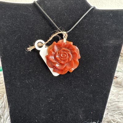 Natural Rose Jadeite Pendant Type A