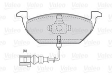 VALEO BREMSBELÄGE VORDERACHSE PASSEND FÜR AUDI A1 SEAT IBIZA MII TOLEDO SKODA