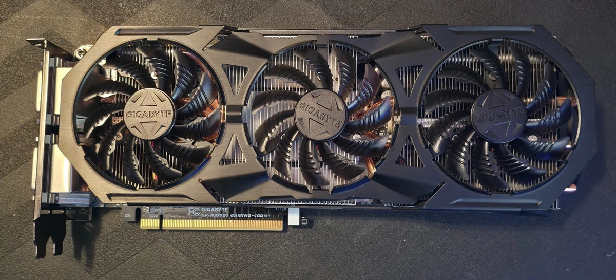 Carte Graphique GIGABYTE GeForce GTX 970 G1 Gaming (GV-N970G1) - 4 Go - Occasion