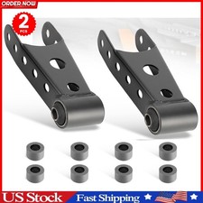 2-3 Rear Lowering Drop Shackles Kit For 1988-2018 Chevrolet Silverado 1500...