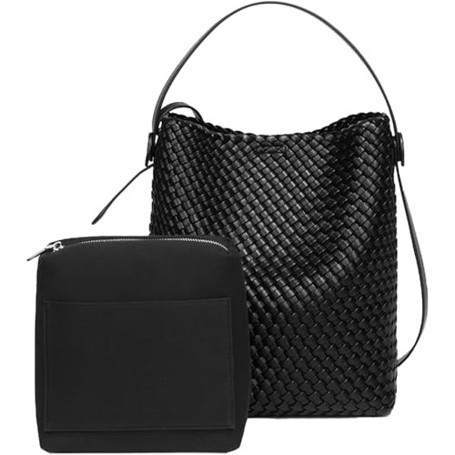 Large Capacity Shoulder Crossbody Bag for Women Formal Vegan Leather Handbags...