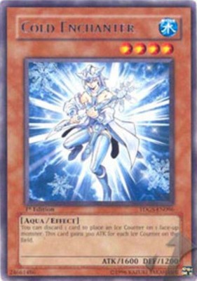 Cold Enchanter - TDGS-EN096 - Rare - 1st Edition - Moderately Played