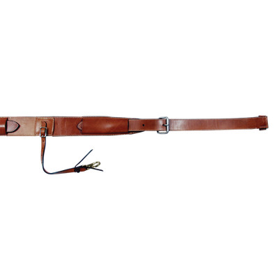 Circle Y 3  Smooth Leather Rear Flank Cinch with Billets   Western Saddle Double