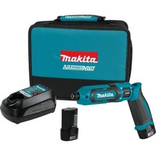 Makita TD022DSE 7.2V Lithium-Ion Cordless 1/4 Hex Impact Driver Kit