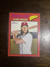 2026 Topps Heritage - Alec Bohm #81 Red Border, Philadelphia Phillies