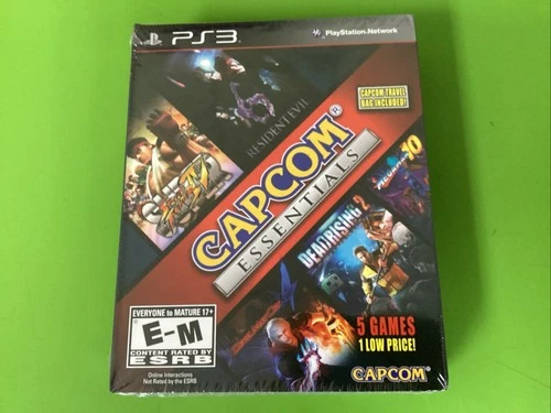 Capcom Essentials (Sony PlayStation 3, 2013) Brand New Sealed No Rips Or Tears