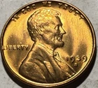 1939 S Lincoln Wheat Cent - BU RD MS - Z18