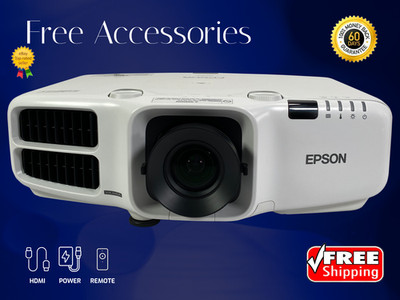 Epson Pro G6450WU 3LCD Projector 360-Degree Installation Ready 4500 Lumens 4K  
